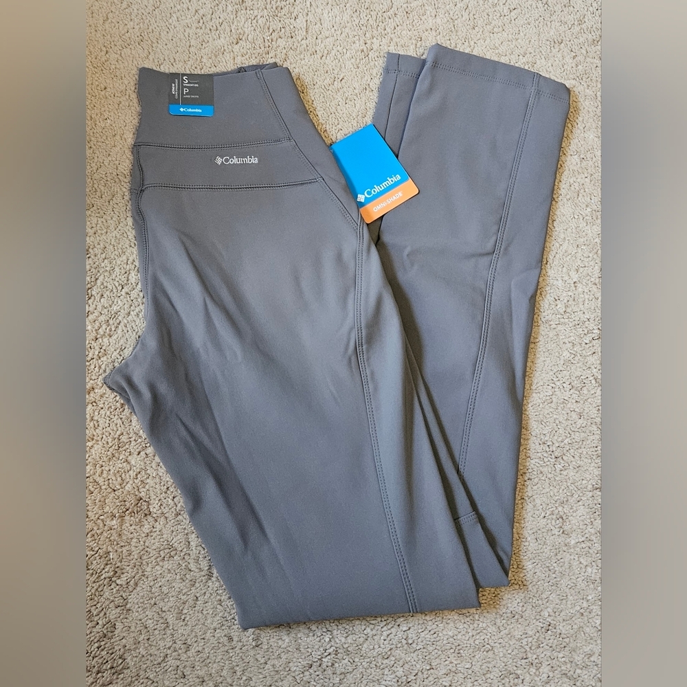 NEW! Columbia Gray Fleece Lined Pants Size S